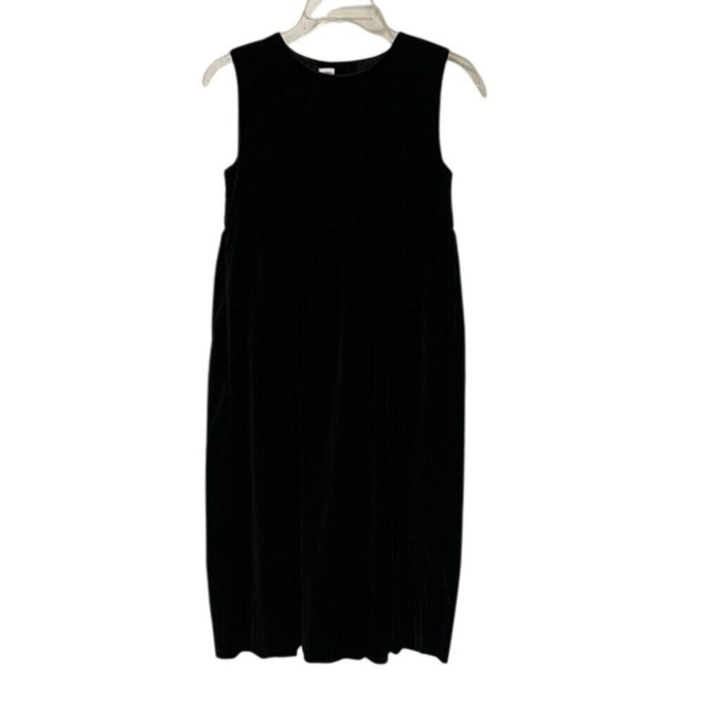 Strasburg Classic Black Velvet Dress Girls Size 10Y Heirloom Holiday Party